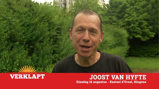 Joost lacht al kokend in Hingene