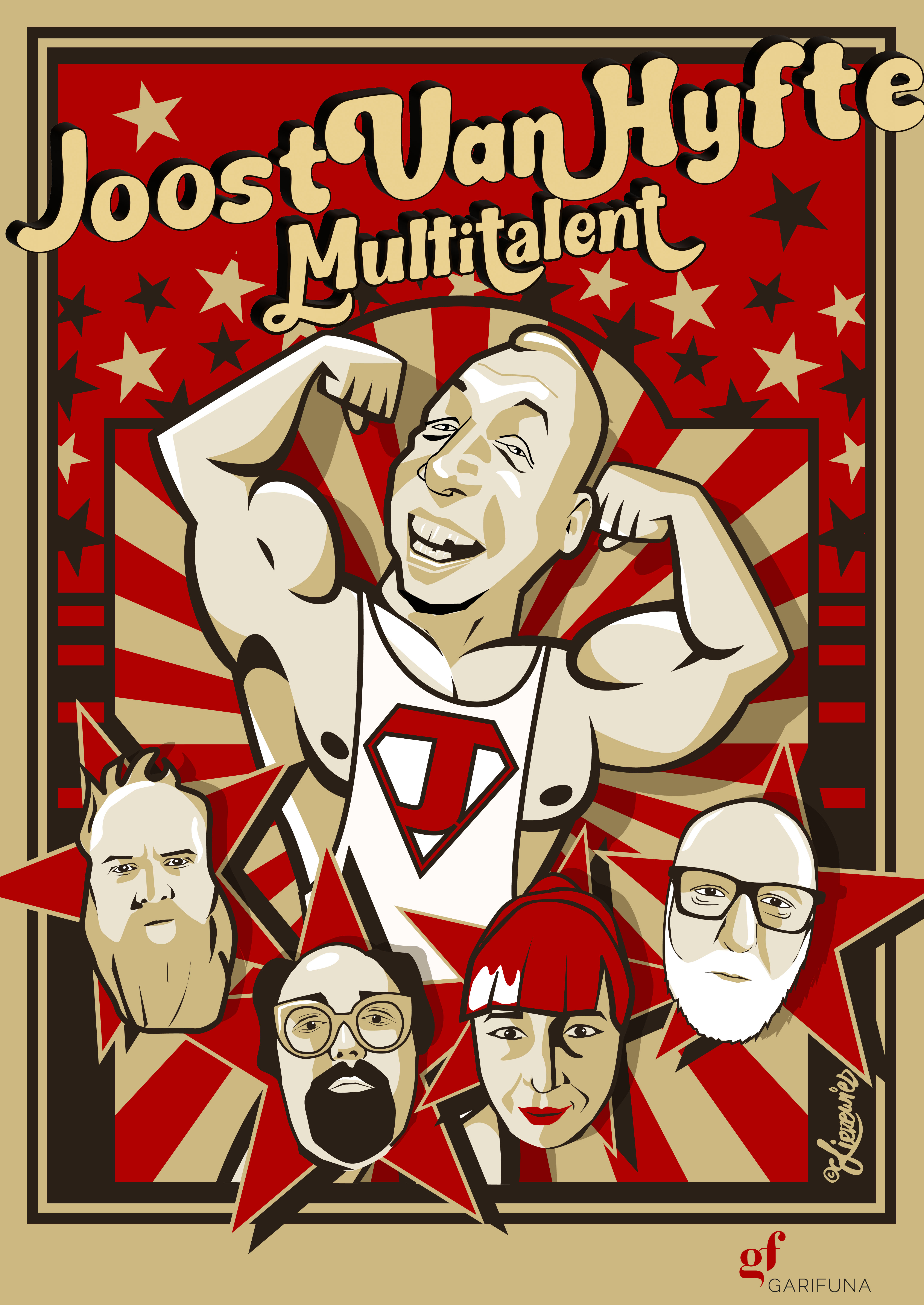 Affiche nieuwe show